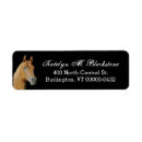 Search for with horses return address labels For her