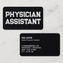 Search for physician assistant business cards Doctor