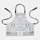 Search for symmetry aprons Lines