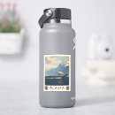 Search for alaska travel stickers Retro