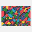 Search for chrismukkah wrapping paper Star of david