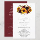 Search for fall wedding programs Floral