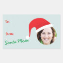 Search for santa claus father christmas stickers Red