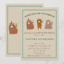 Search for wilderness birthday invitations Bears