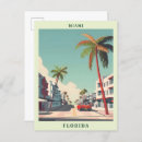 Search for miami postcards Illustration