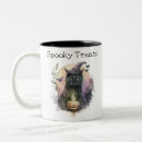 Search for creepy cat mugs Halloween