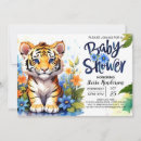 Search for cute baby tiger cub invitations Safari