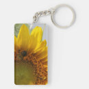 Search for bee rectangular key rings Flower