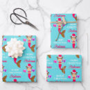 Search for mermaid christmas wrapping paper Xmas