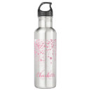 Search for pink glitter water bottles Girly