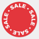 Search for store sale stickers Red