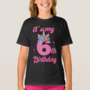 Search for 6th birthday girls tshirts Age 6
