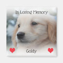 Search for pet memorial magnets Pets