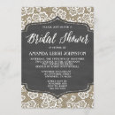 Search for burlap and lace invitations Rustic