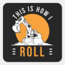 Search for excavation stickers Construction equipment operator