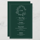 Search for emerald green menus Calligraphy