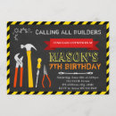 Search for tool birthday invitations Handyman