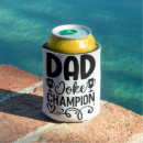 Search for funny fathers day can coolers Dog