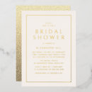 Search for sophisticated bridal shower invitations Minimal