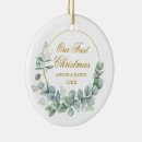 Search for gold christmas tree decorations Just married