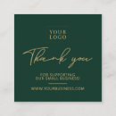 Search for green and gold business cards Social media
