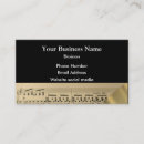 Search for scoring business cards Music teacher