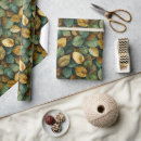 Search for green leaves wrapping paper Orange