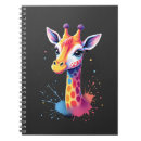 Search for giraffe notebooks Nursery
