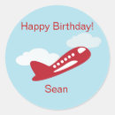 Search for aeroplane birthday stickers Sky