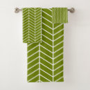 Search for chevron bath towels Green
