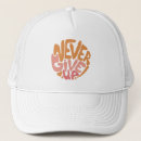 Search for inspirational message hats Typography