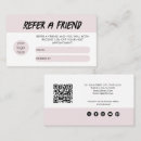Search for hair stylist referral cards Beautician