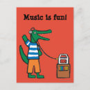 Search for listening music postcards Headphones