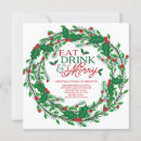 Search for evergreen christmas invitations Modern