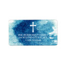 Search for blue cross return address labels Modern