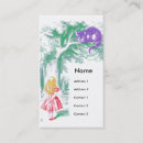 Search for alice in wonderland business cards Vintage
