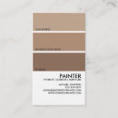Search for paint swatch business cards Painter