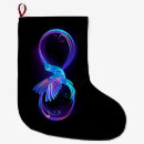 Search for neon christmas stockings Purple