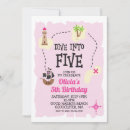 Search for pirate 5th birthday invitations Girl