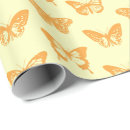 Search for butterflies wrapping paper Illustration