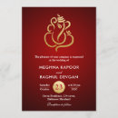 Search for ganesha wedding invitations Red