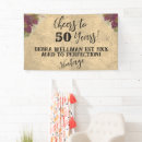 Search for vintage banners 50th birthday