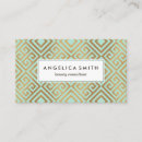 Search for key business cards Elegant