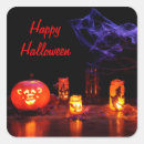 Search for candle lantern stickers Pumpkin