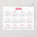 Search for business calendar postcards Modern