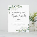 Search for recipe card signs Eucalyptus