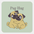Search for cute dog stickers Pug
