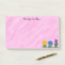 Search for to do list pad post it notes Flowers