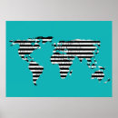 Search for black map posters Geography