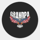 Search for bald eagles stickers Red white blue